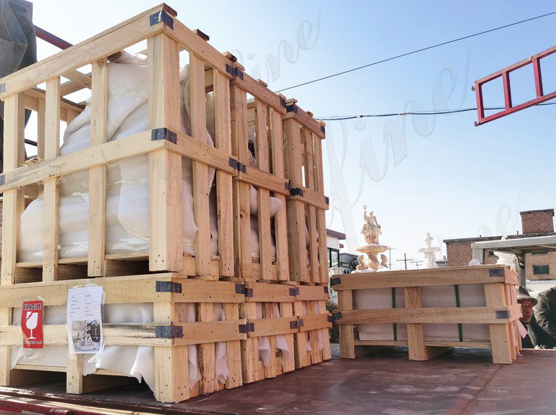 Packaging-of-Marble-gazebo