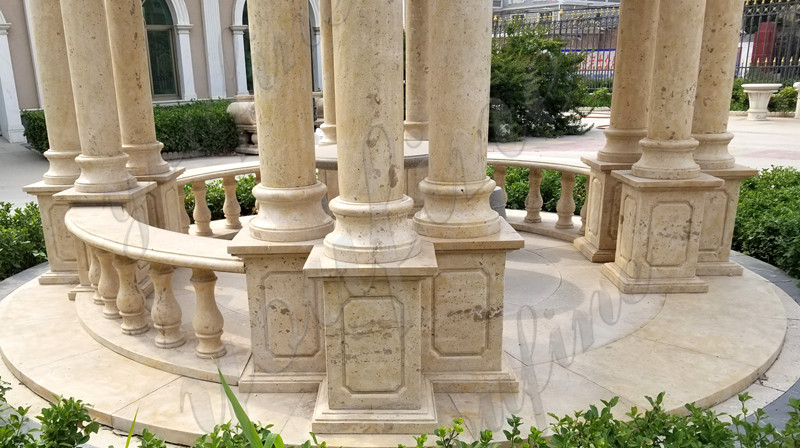 marble gazebo..