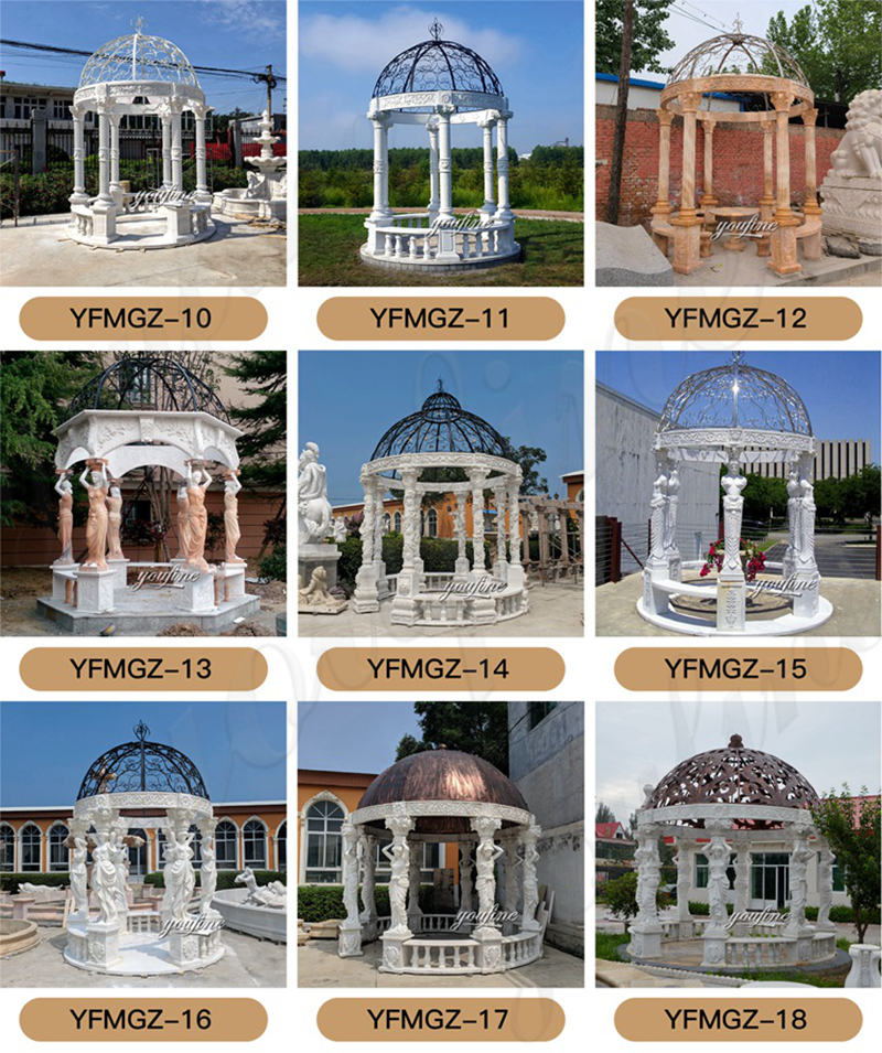 marble gazeboes